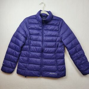 Eddie Bauer Women’s Purple Puffer Jacket